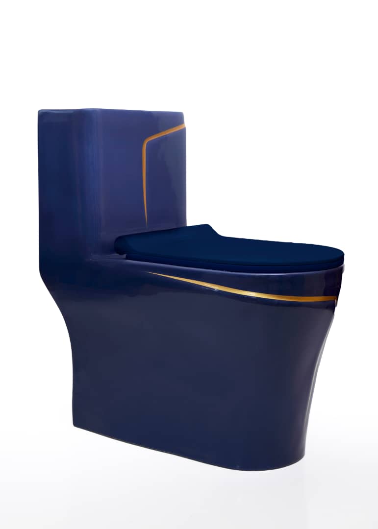 توالت فرنگی مدل آنجل آبی کاربنی